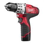 Milwaukee M12 BDD מברגה/מקדחה 12 וולט